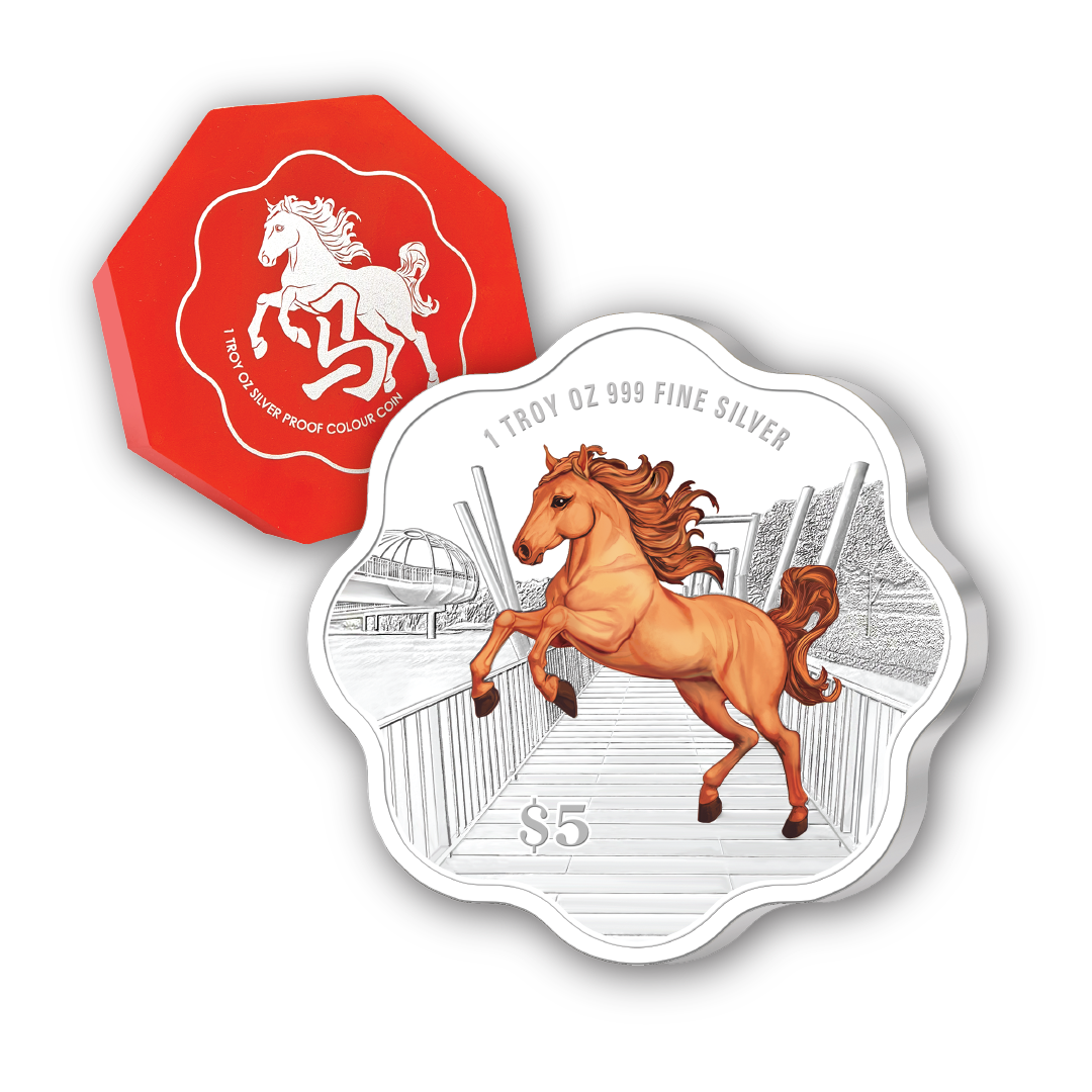 1 troy oz Silver Colour Coin